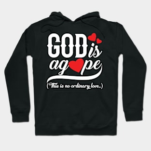 God is Agape Hoodie